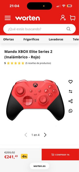 Mando Xbox Elite Series 2