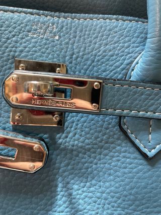 Bolso Hermes Azul