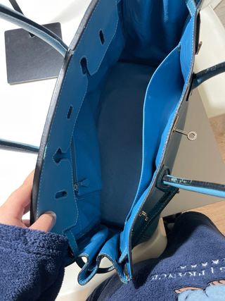 Bolso Hermes Azul