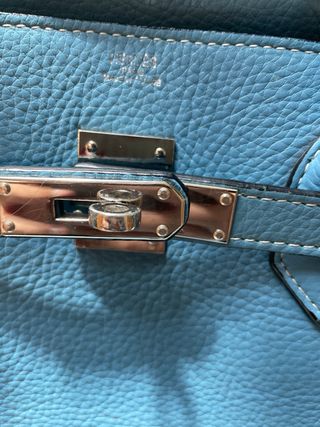 Bolso Hermes Azul