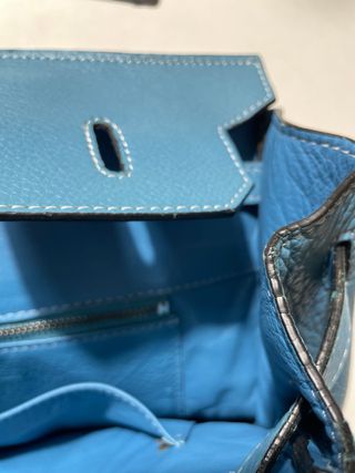 Bolso Hermes Azul