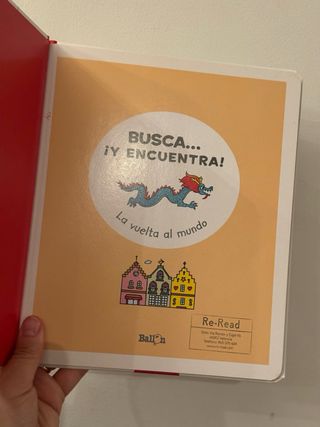 Libro infantil Busca Encuentra La vuelta al mundo