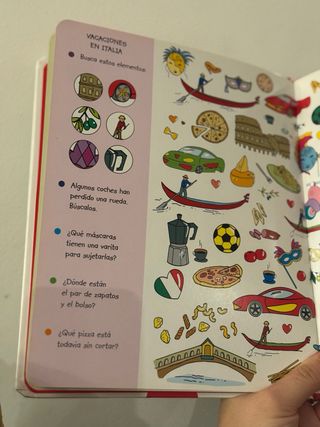 Libro infantil Busca Encuentra La vuelta al mundo