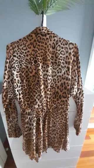 Mono Zara Estampado Leopardo