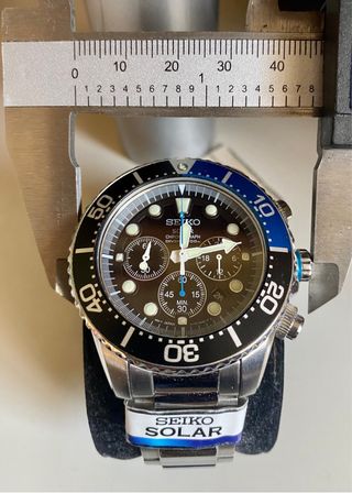 Reloj Seiko Solar Caballero Cronógrafo