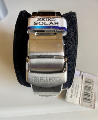 Reloj Seiko Solar Caballero Cronógrafo