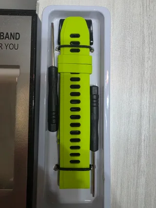 Correa Garmin Verde. Nueva.