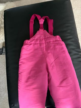 Pantalón de ski rosa talla 9