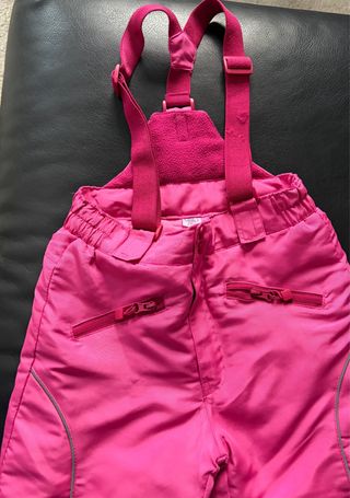 Pantalón de ski rosa talla 9