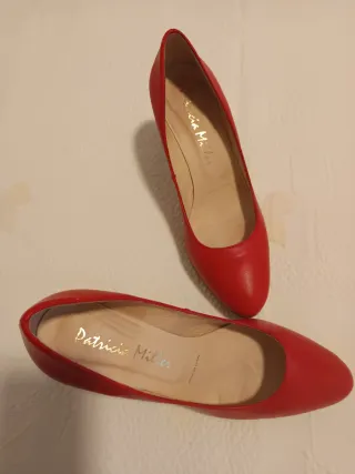 Zapatos Patricia Miller Piel Rojo Talla 39