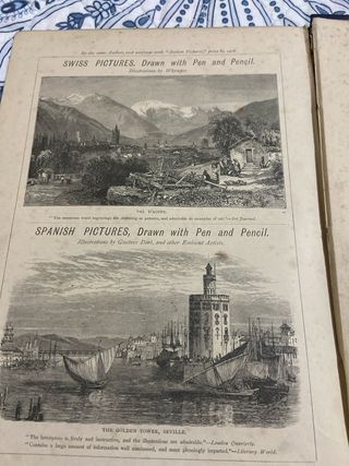 Libro Antiguo Italia. Italian pictures drawn with.