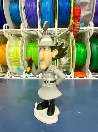 Figura Inspector Gadget estilo Chibi
