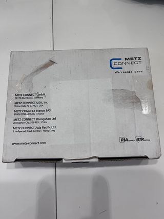 Conectores RJ45 - ETHERNET. Cat8. METZ CONNECT