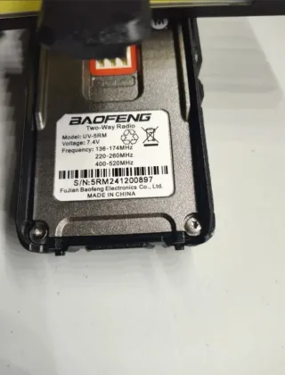 Baofeng UV-5RM Walkie Talkie + Accesorios