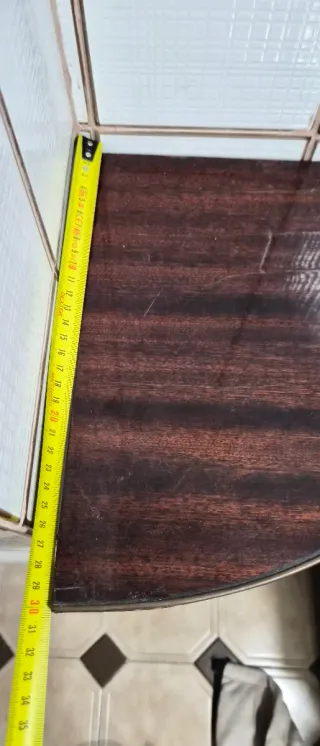 Esquinero Vintage Madera y Metal