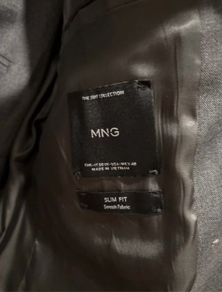 Traje Milan Mango Gris