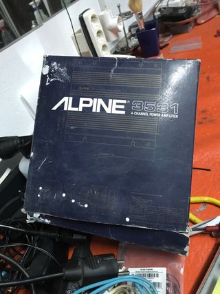 Amplificador Alpine 3531 4 Canales Coche