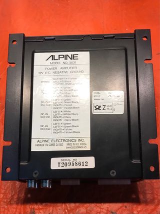 Amplificador Alpine 3531 4 Canales Coche