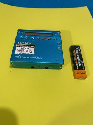Reproductor y grabador mini disc sony MDLP MZ-R900