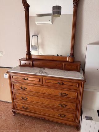 Dormitorio Matrimonio Completo Madera Maciza