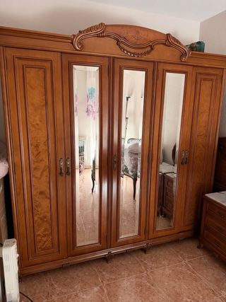Dormitorio Matrimonio Completo Madera Maciza