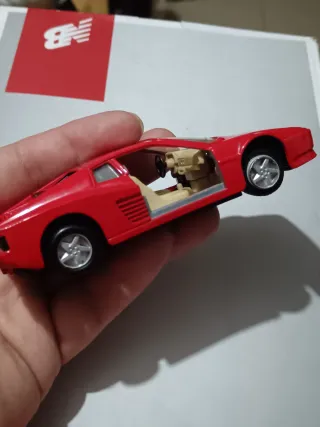Coche Juguete Ferrari 512TR Rojo