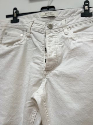 Pantalón Jack & Jones Blanco roto