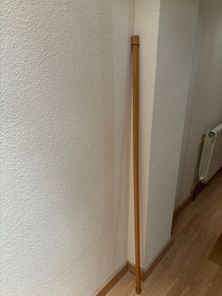 Asta per tende in legno