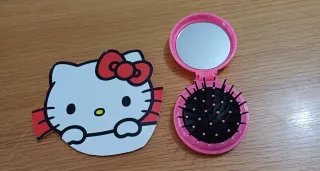 Spazzola capelli Hello Kitty rosa
