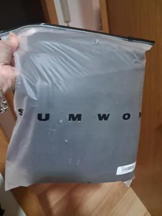 Pantalones anchos Sumwon negros Talla S