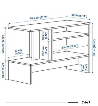 Mueble TV / Auxiliar Madera