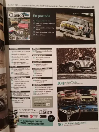 Revista Motor Clásico 319.  Mes/año 12/2014-15