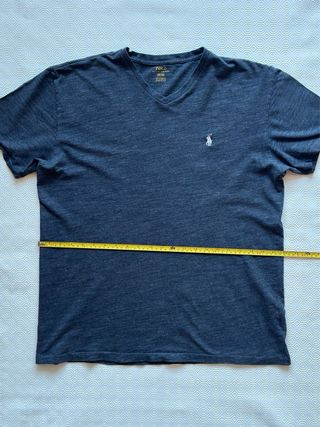 T-shirt Polo Ralph Lauren azul tamanho M