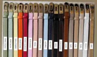 Cintura vera pelle regolabile