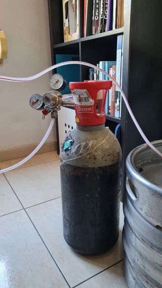 Equipo Cerveza Barril CO2 Grifo Completo