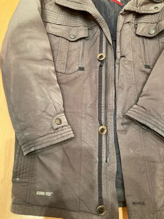 Chaqueta Bugatti Hombre Gore-Tex Marrón