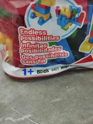 Mega Bloks Juguete Construcción Bebé 80 Piezas