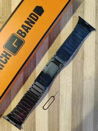 Cinturino acciaio per Apple watch Ultra Black