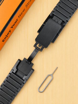 Cinturino acciaio black per Apple watch Ultra 3-2