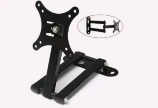 Staffa Porta TV Monitor 10"a 32" Braccio Estensibi