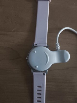 Reloj Inteligente lila rosa con Cargador.