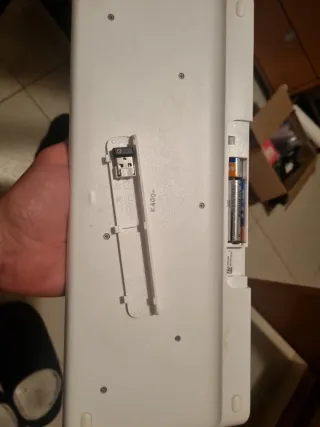 Teclado Logitech Inalámbrico Blanco