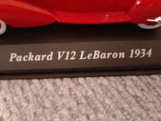 Coche de colección Packard V12 LeBaron 1934