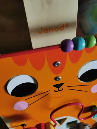 Andador Janod Gato con Cuentas