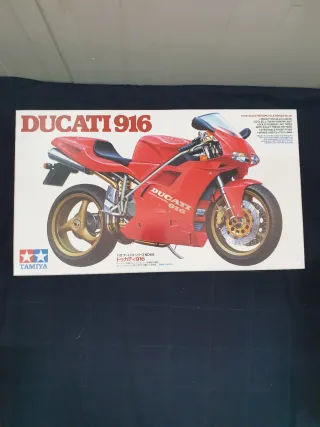 Maqueta Tamiya Ducati 916 Moto Escala 1/12