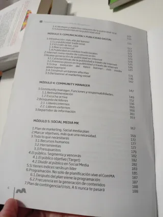 Programa avanzado en Social media Management