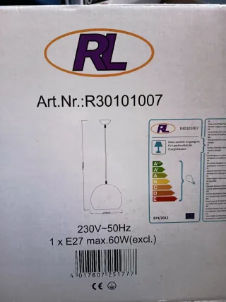 Lampadario a sospensione in metallo