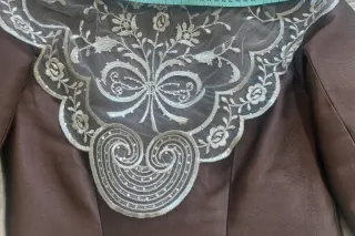 Manteletas Fallera  Plata