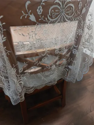 Manteletas Fallera  Plata