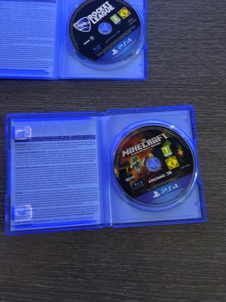 PS4: GTA V, Rocket League, Minecraft, FIFA 18